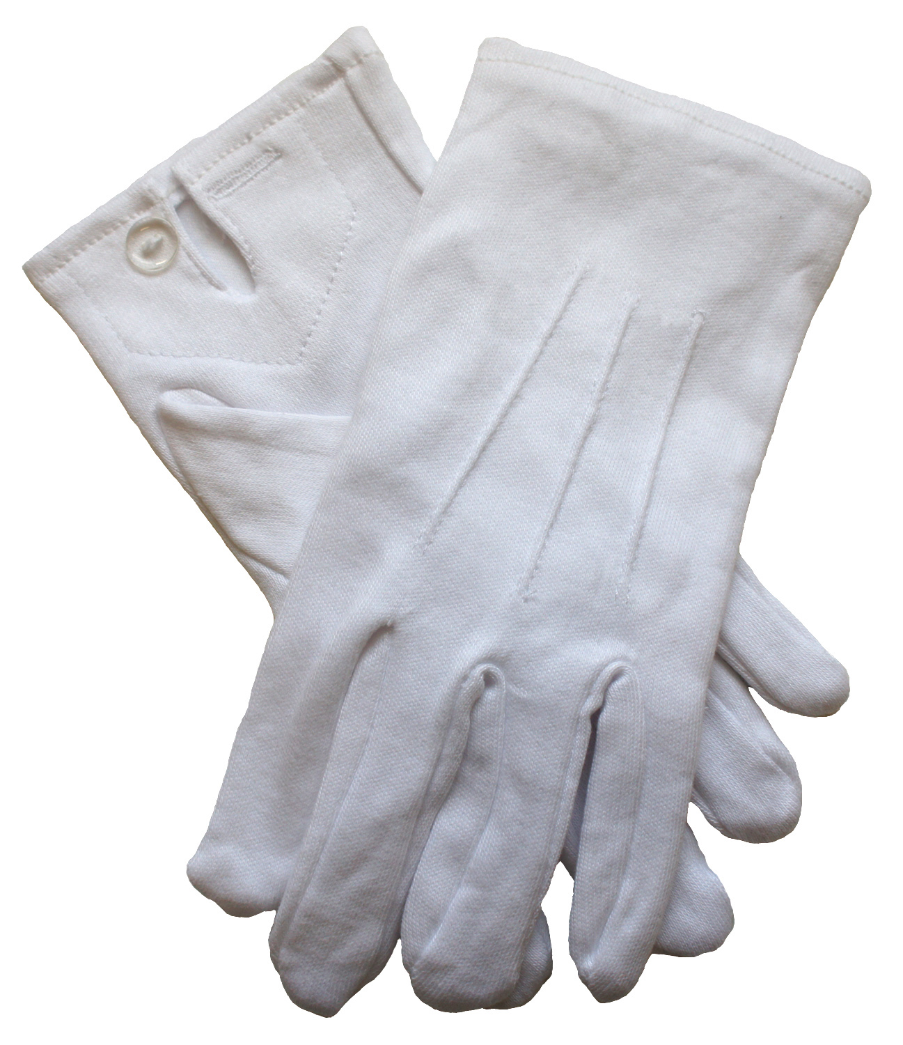 White Cotton Gloves